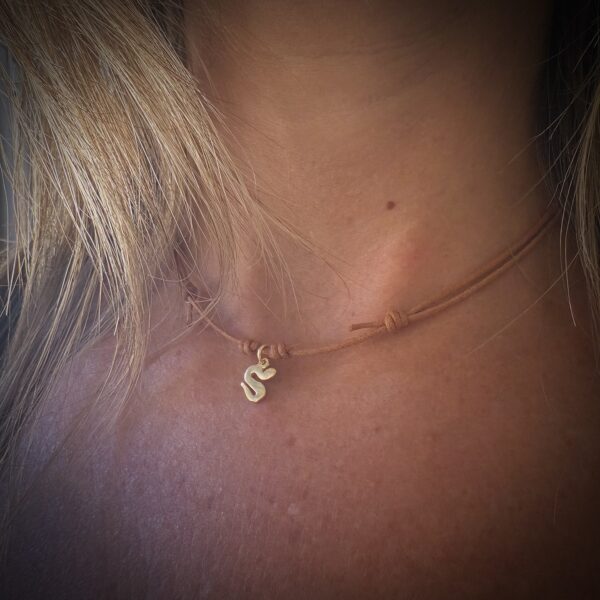 Collana Serpente Dorato