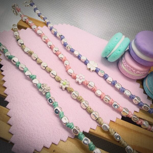 Braccialetto Mini Nodini & Cubotti