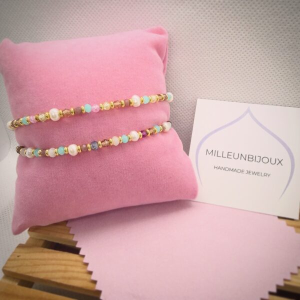 Braccialetto Gold Crystal